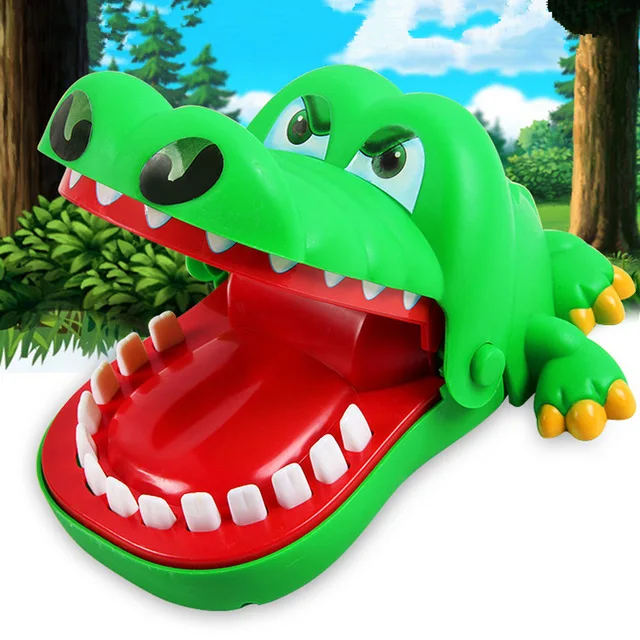 Crocodile Mouth Dentist Big mouth Crocodile Biting finger Game Funny Gift Stress Relief Gags Novelty Toys For Kids Alibaba