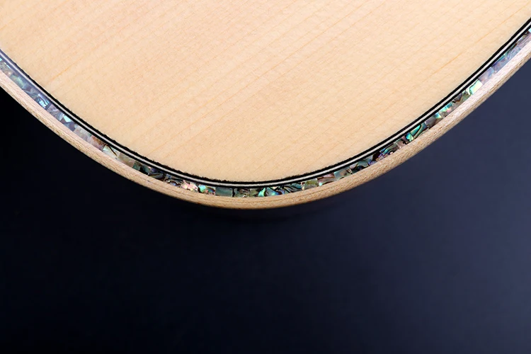 人気のオールソリッドスクープカッタウェイインレイアコースティック