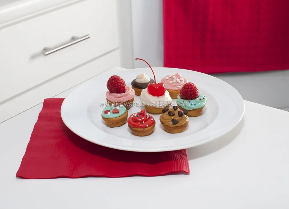 Пищевая безопасная Форма для кексов 48 чашек из нержавеющей стали формы выпечки микро-Формы