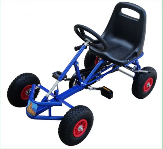 Go Kart Racing Con Pedales Azul 