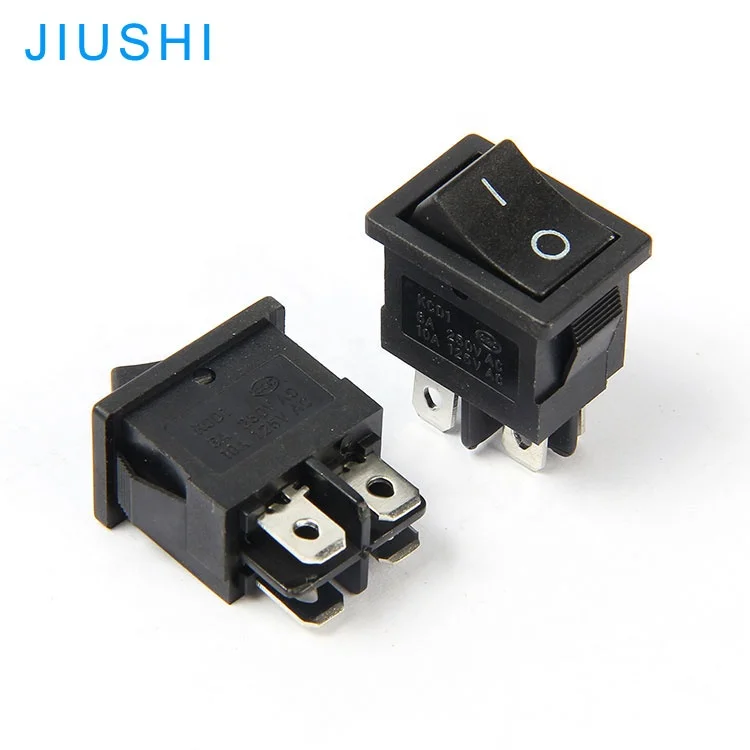 KCD1-104 4 Pins 2 Position Rocker Switch on OFF Power Switch
