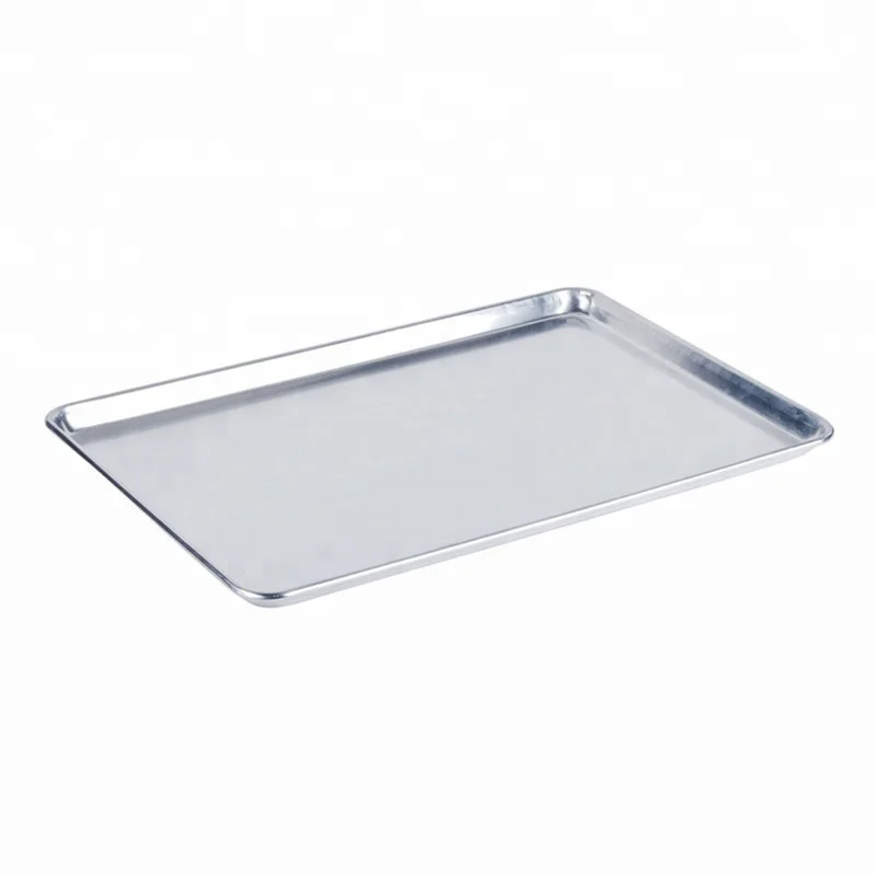 16 Gauge Full Size Aluminum Sheet Pan 18 X 26 Flat Baking Tray