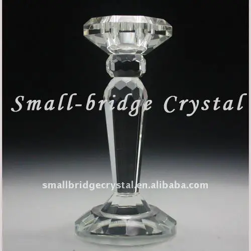 Crystal Candle holder/Crystal Home Decoration/Crystal Gift