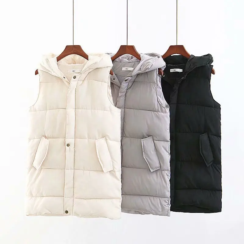 down vest with hood womens