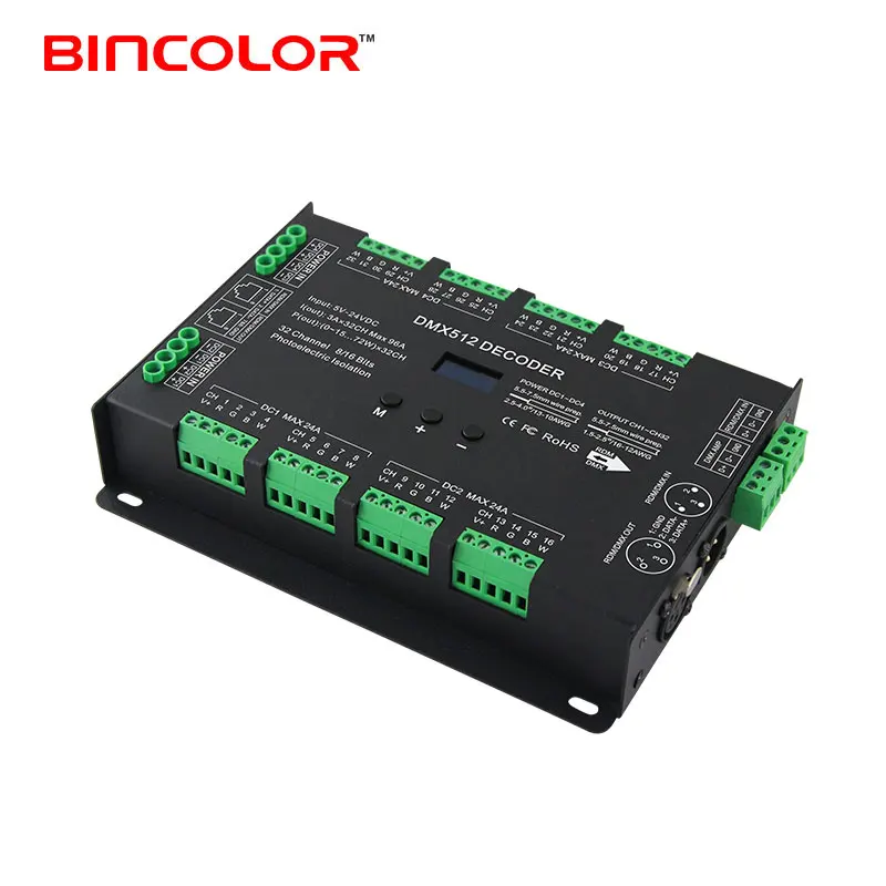H802RA Artnet WS2811 WS2801 LED Strip Light WS2812B SK6812 Digital Panel Pixel Controller DMX Artnet Controller