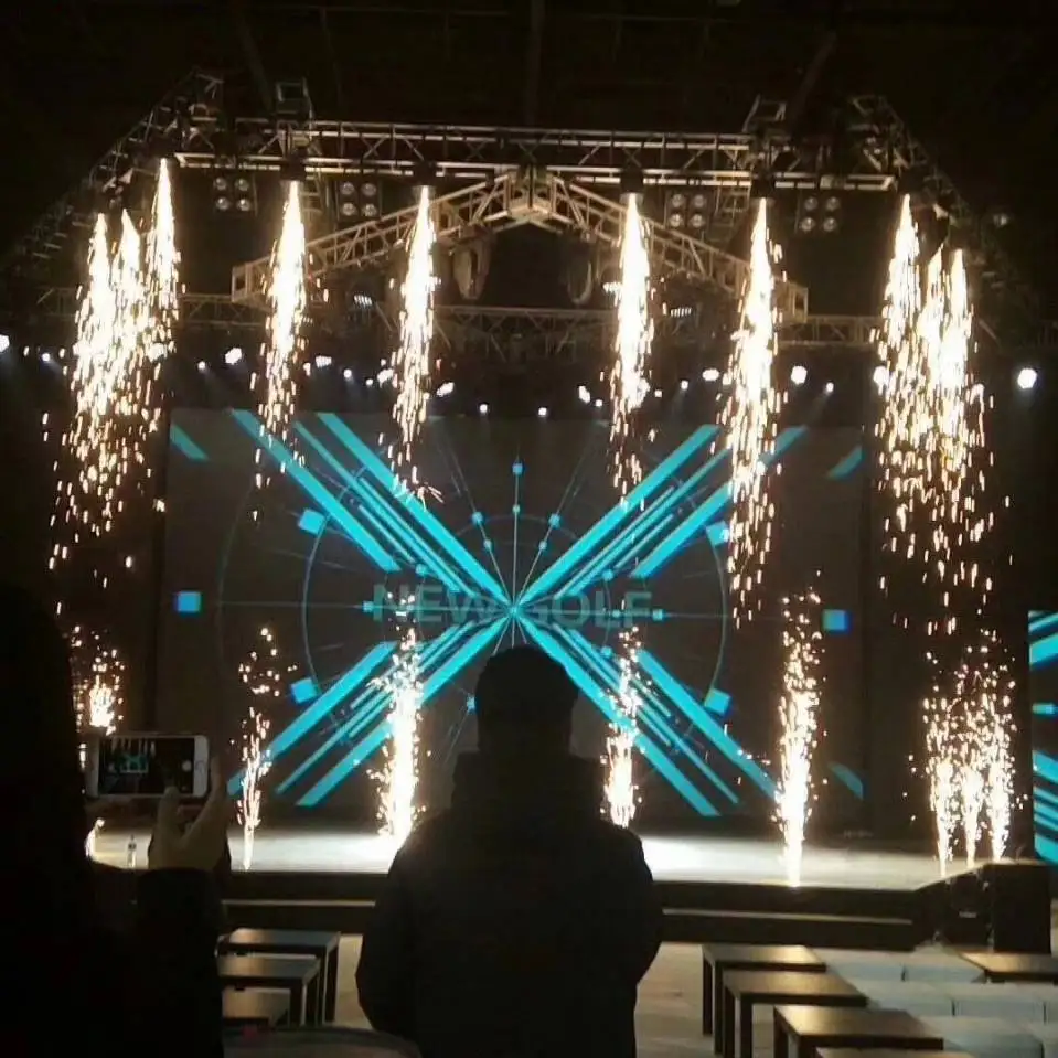 Professional Stage Lighting Jetting Height 1-5M Sparkle Machine