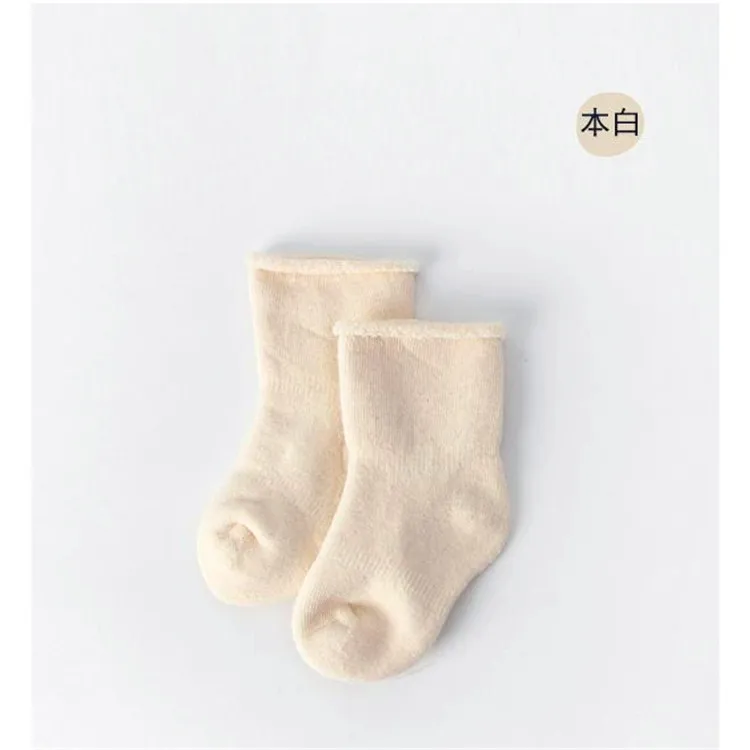 Оптовая продажа; Толстые теплые детские носки; Вязаные Органические носки