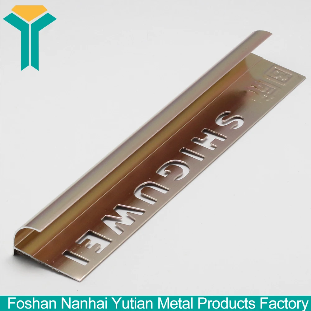 Niuyuan Factory Custom - embellecedor de la cubierta de aluminio para el  suelo - China Borde del piso, Piso de baldosas
