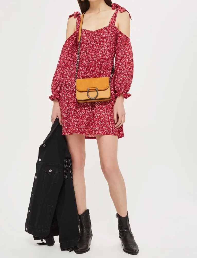 2022 Sexy Backless Summer Dresses Women Apparel Cold Shoulder Print Long Sleeve Casual Mini Dress Alibaba Online Shopping