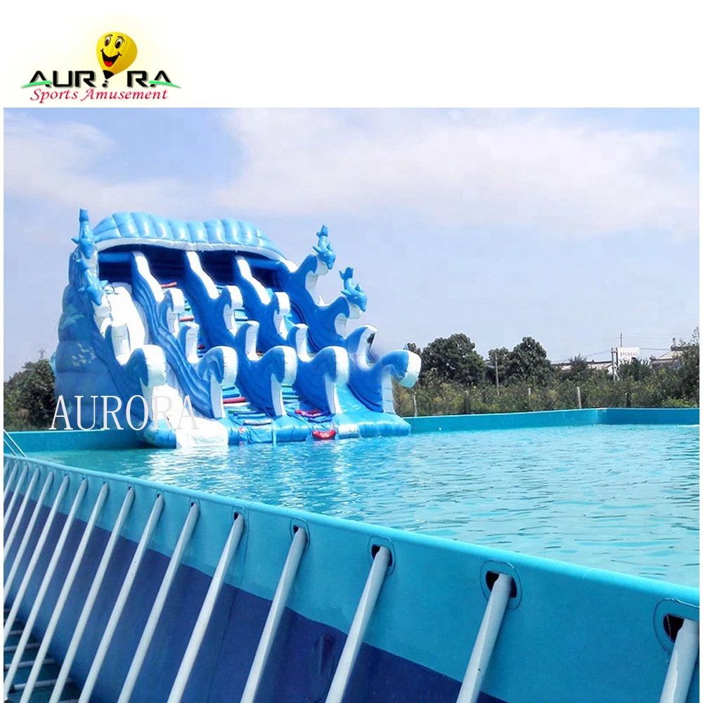 Metal Frame Portable Adult Children Above Ground Swimming Pools Portable Swimming Pools