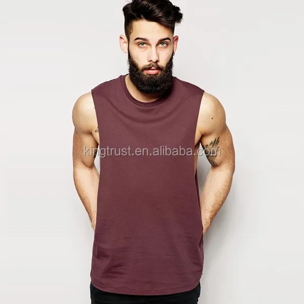 100 cotton muscle shirts