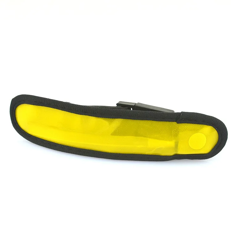 Популярное Дешевое спортивное оборудование 2019, мигающий светоотражающий светодиодный наручный браслет 4,0 см