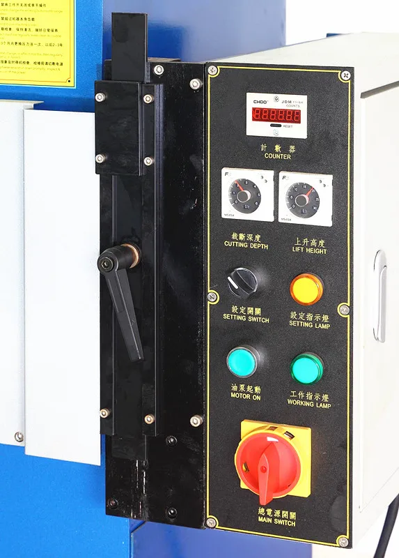 Manual Four Column Hydraulic Kitchen Sponge Scouring Pad Cutting Machine