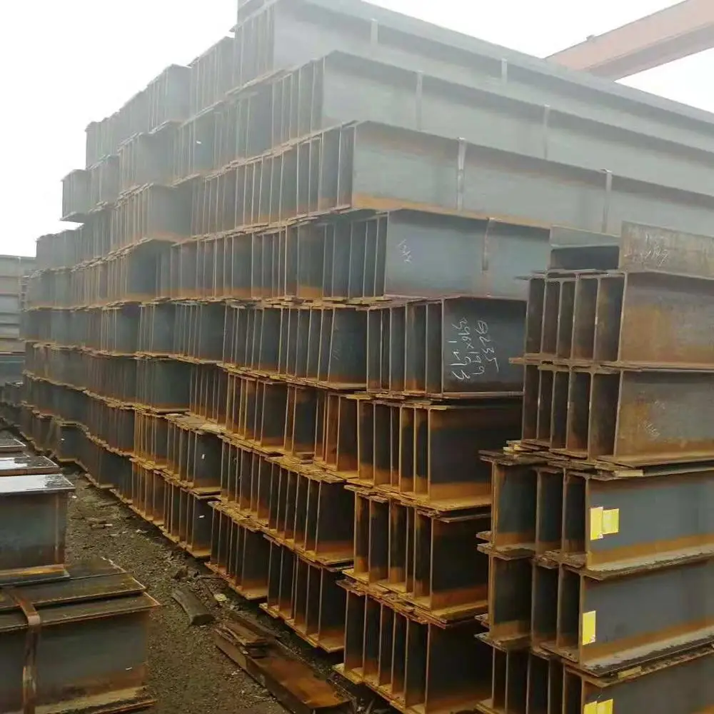 Construction Structure  Galvanized H I Beam Steel for Sale