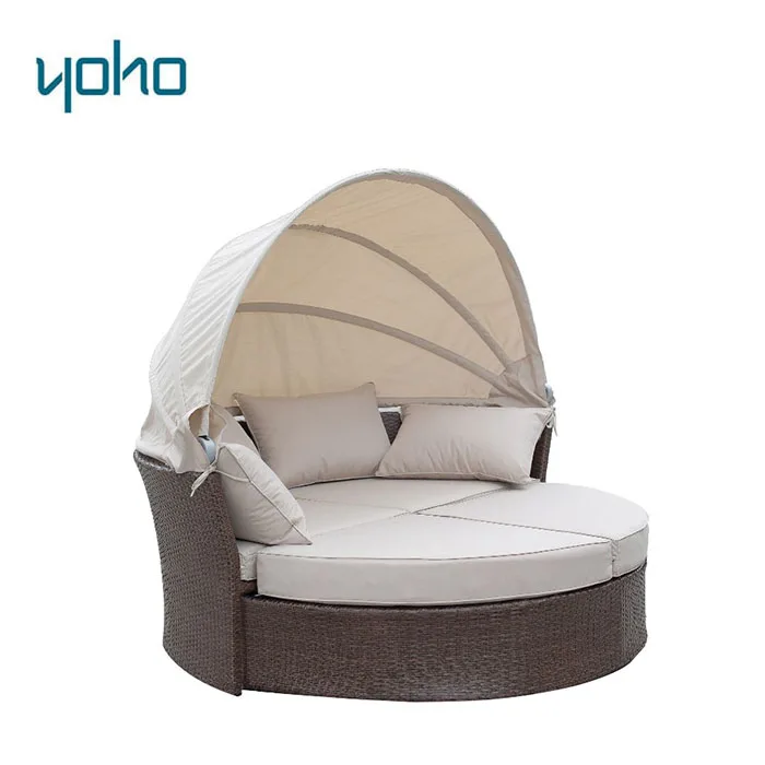 Outdoor Wicker Rattan Patio Daybed With Canopy Modern Outdoor Daybed Buy Rattan Daybed Outdoor Daybed Garden Daybed Product On Alibaba Com