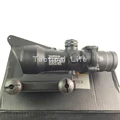 2016 Hunting Optical Sight With 4 x32 Normally On Small Optical Fiber Mirror Green Light Riflescope