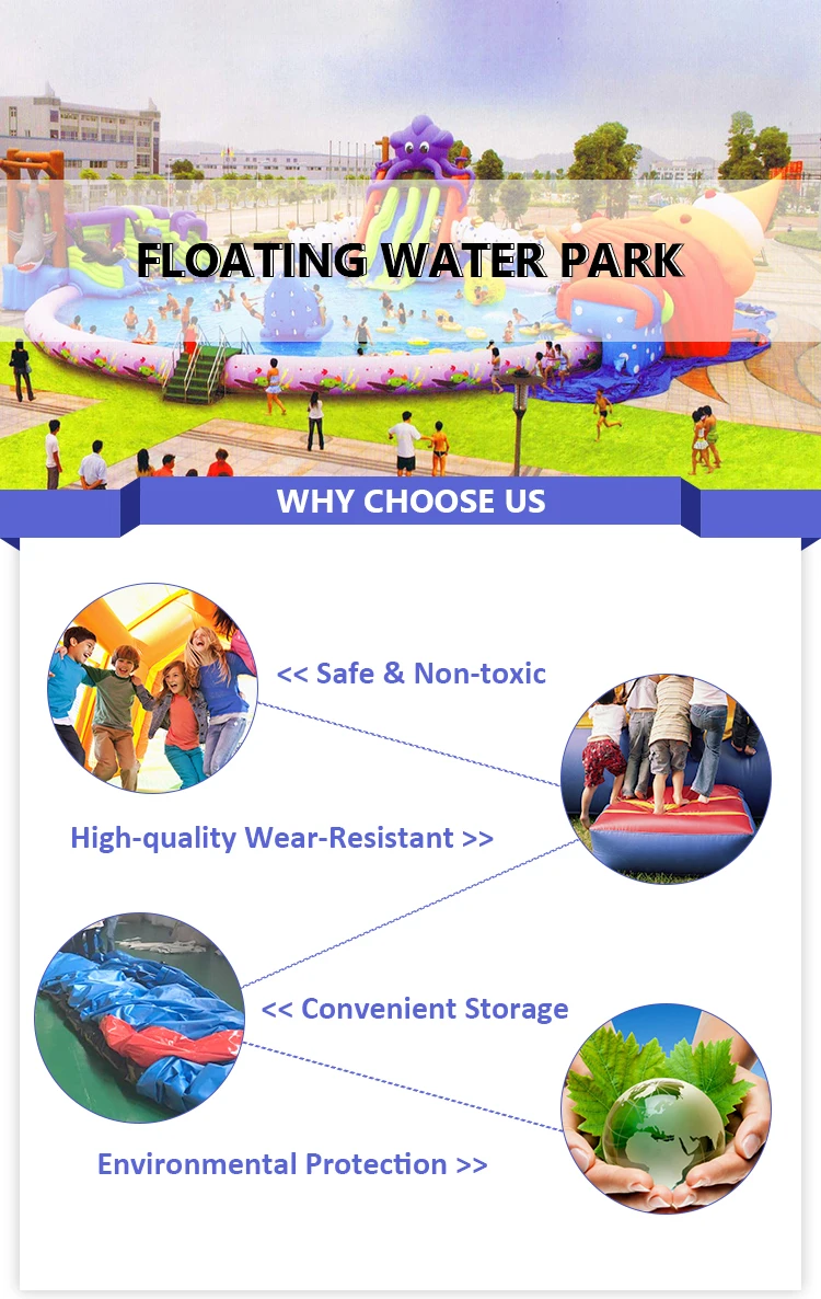 Factory Sales Inflatable Floating Water Park