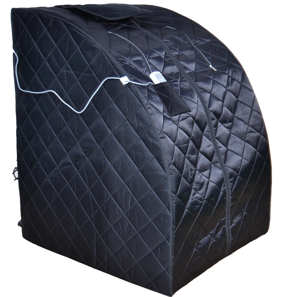 Durherm Infrared Sauna Lowest EMF Negative Ion Portable Indoor Sauna with Chair