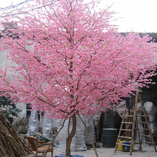 Decoración De Boda China 3m Árbol Artificial De Flor De Cerezo Rosa Árbol  De Flores Falsas - Buy Cubierta Artificial Árbol De La Flor,Árboles Falsos  Para Bodas,Mini Árbol De La Flor Product