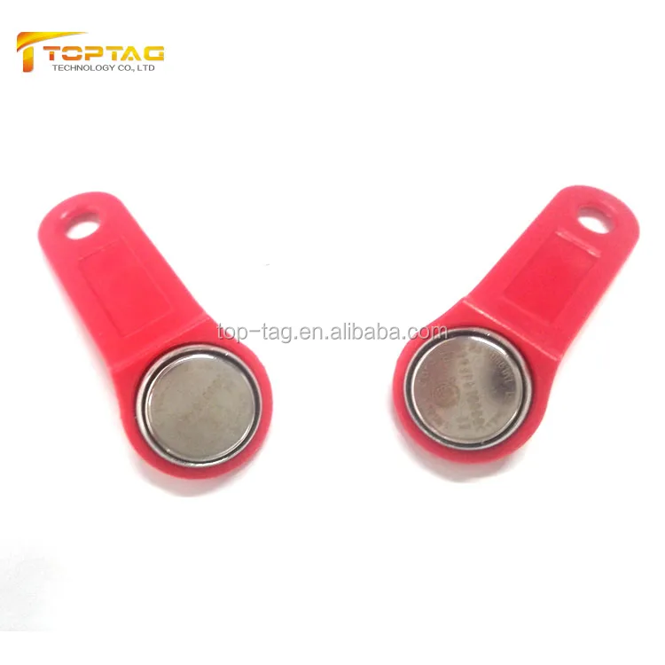 Electronic Ibutton Key Dallas TM1990/DS1990/RW1990 Ibutton Key Tag With Black Holder