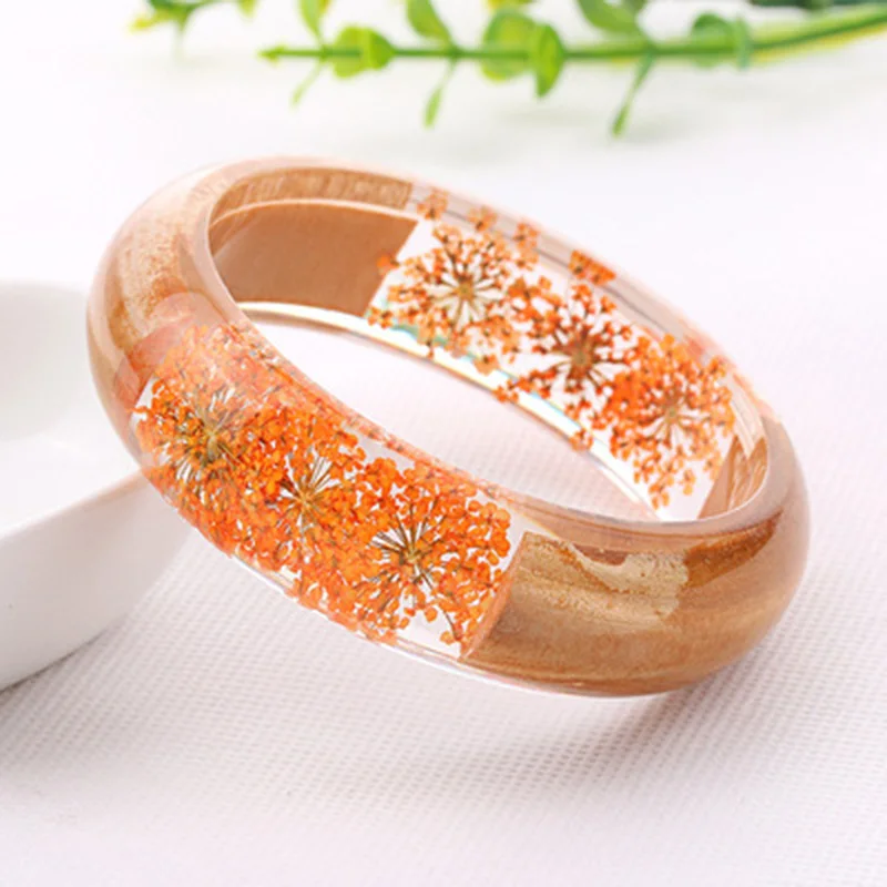 Clear Resin Bracelet 