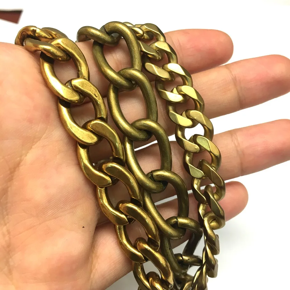 antique brass chain for handbag