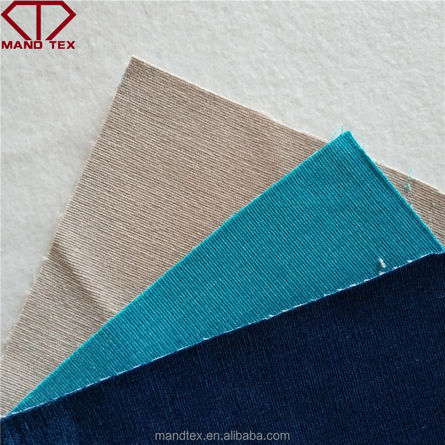 Производитель домашнего текстиля, хорошее качество, простая бархатная полоса, связанная с вельветовой тканью из полиэстера 28 Вт, Вельветовая ткань для обивки мебели