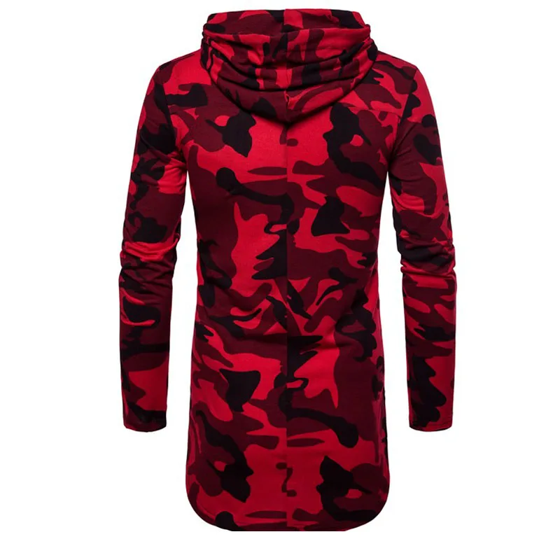 red camo hoodie womens