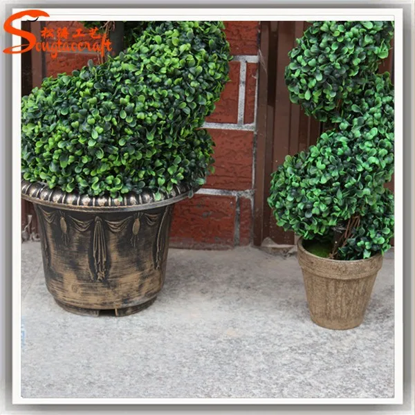 Factory Metal Wholesale Artificial Topiaries Cheap Garden Mini Wire Topiary Frames Plastic Fake Topiary Frame