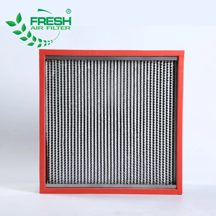 Operating Room Hospital Food Processing air Purifier Celling Filter H13 Hepa Filter