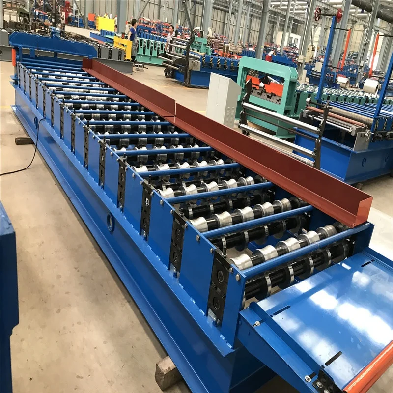 Roof Panel Sheet Making Corrugated Roll Forming Machine