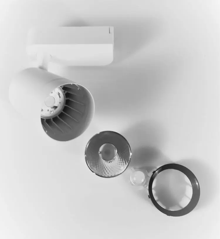 Алюминиевый светодиодный Трековый светильник 30 Вт, Трековый светильник с Citizen COB