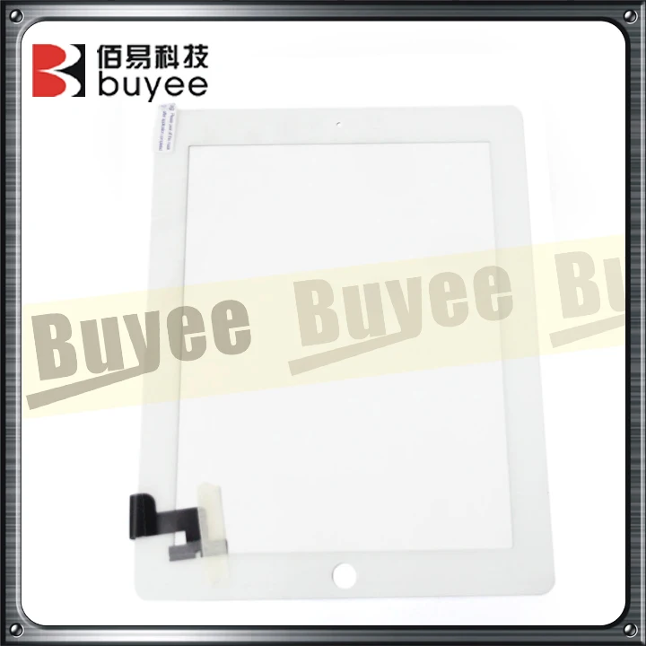 беспдатная доставка oem черный& белый сенсорный экран для ipad 2