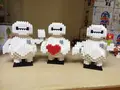 Factory Super Deal Cartoon 3in1 Baymax Blocks Mini Blocks Assemblage Educational Toy Hero DIY Building Toys