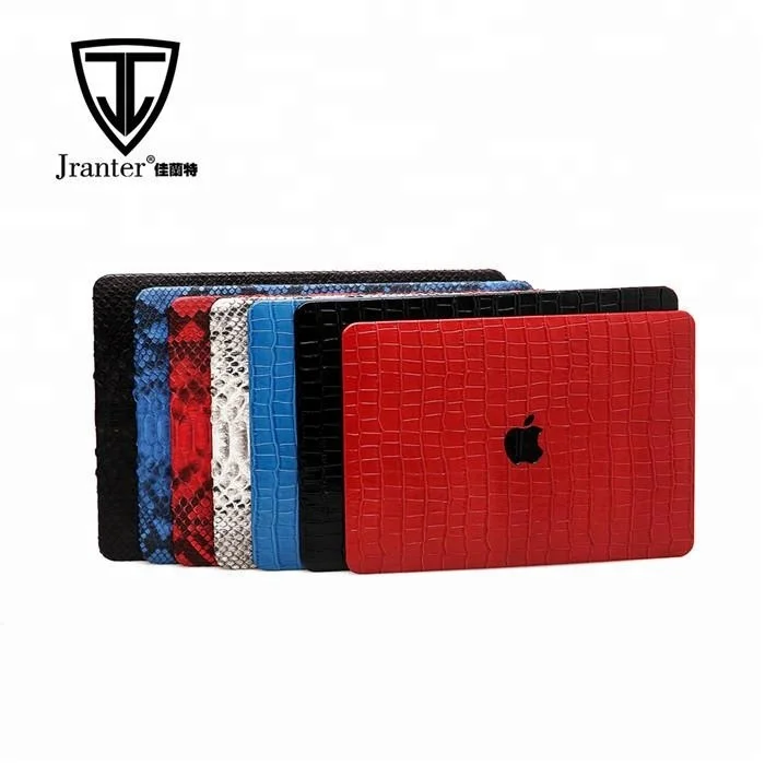 Laptop Covers Real Embossed Crocodile Leather Case for Macbook