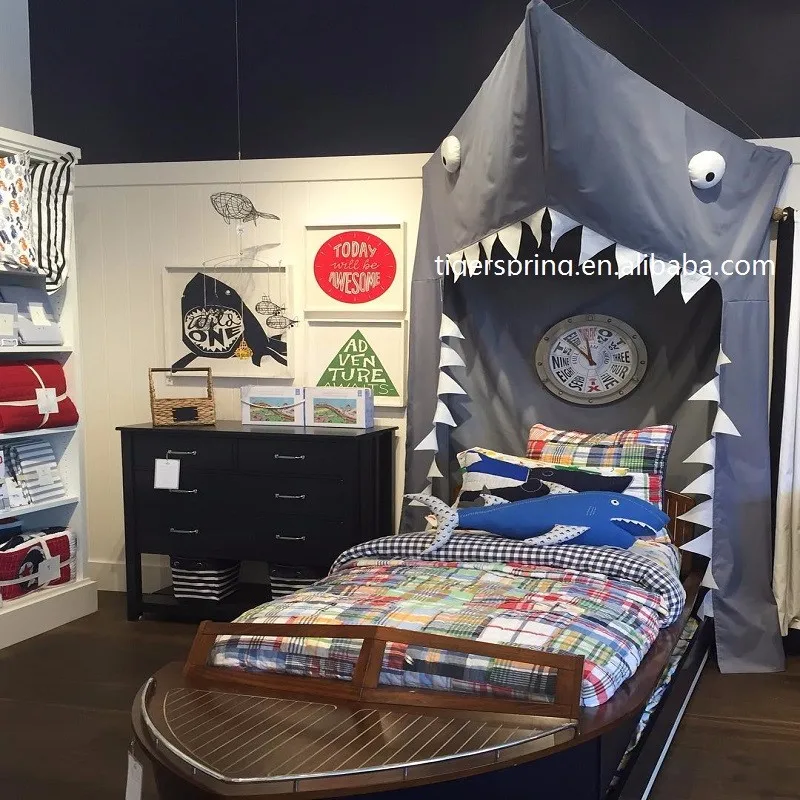 shark bed tent