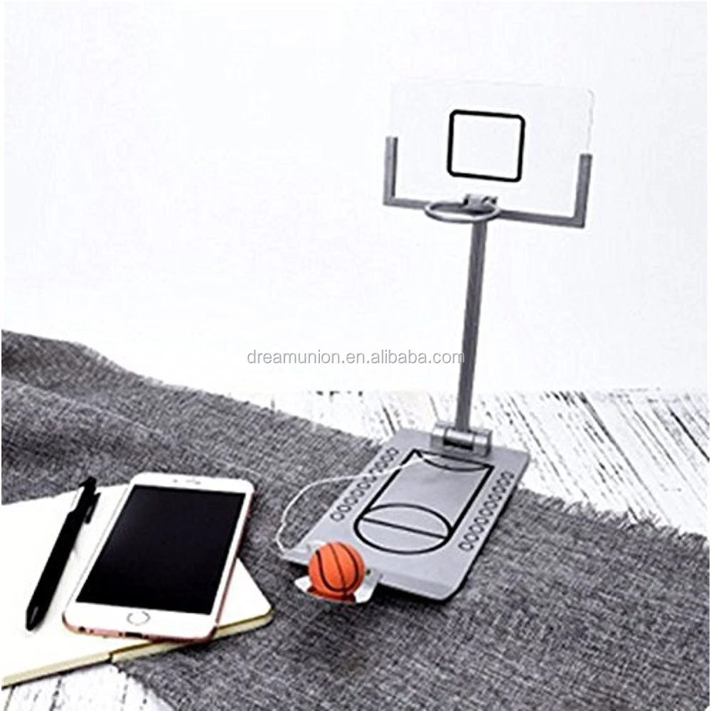 Aidle Mini Pliage Table Plate Springed Basketball Jeu Bureau Jouet  Intérieur en Plein Air Fun Sport Nouveauté Jouet ou Idée Cadeau Gag (Mode 1)
