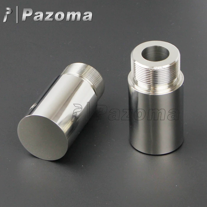 Fork Tube 2in Extension Steel Fork Tube Extension for Harley Dyna Glide Sportster FXD XL 39mm Fork Tube