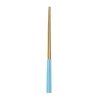 sky blue gold chopsticks