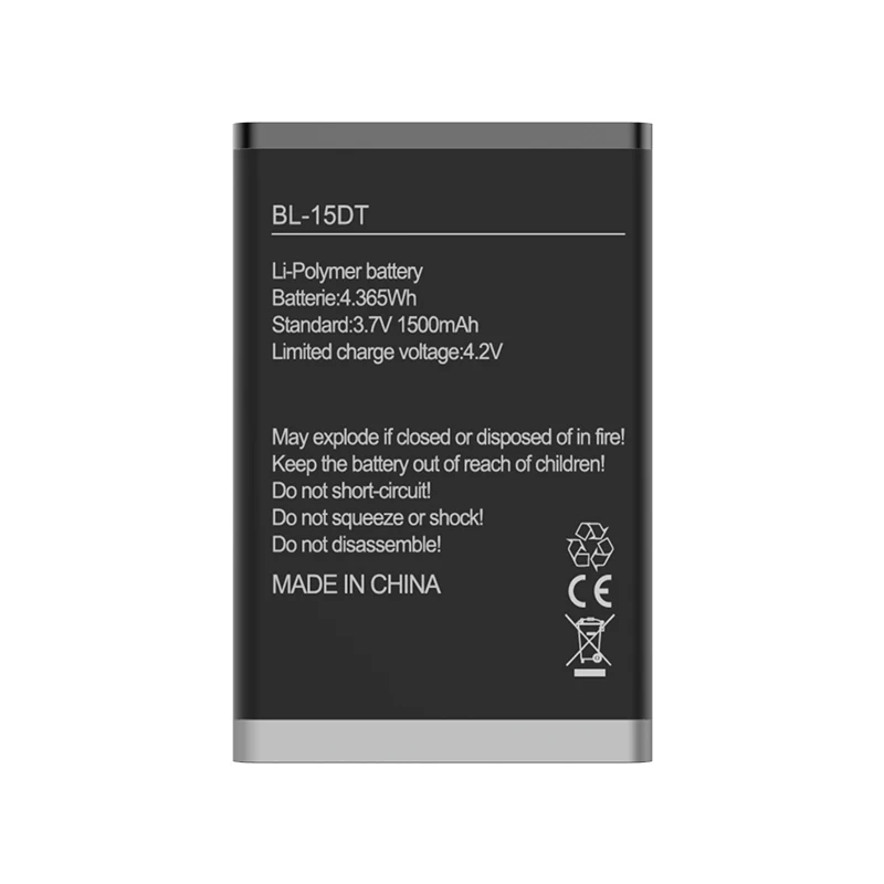 Сертификат безопасности материала (MSDS/UN38.3 1500mah перезаряжаемые Аккумуляторы для цифровой техники для tecno аккумулятор телефона, для tecno батарея BL-15DT