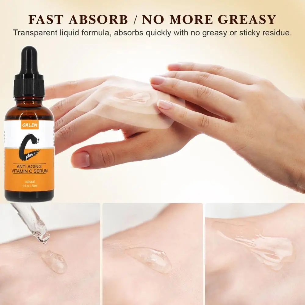 Косметика для ухода за лицом oala чистый и органический сыворотка с витамином C против морщин