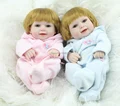 TOP QUALITY New silicone reborn baby dolls 28cm boy reborn baby doll 1pcs