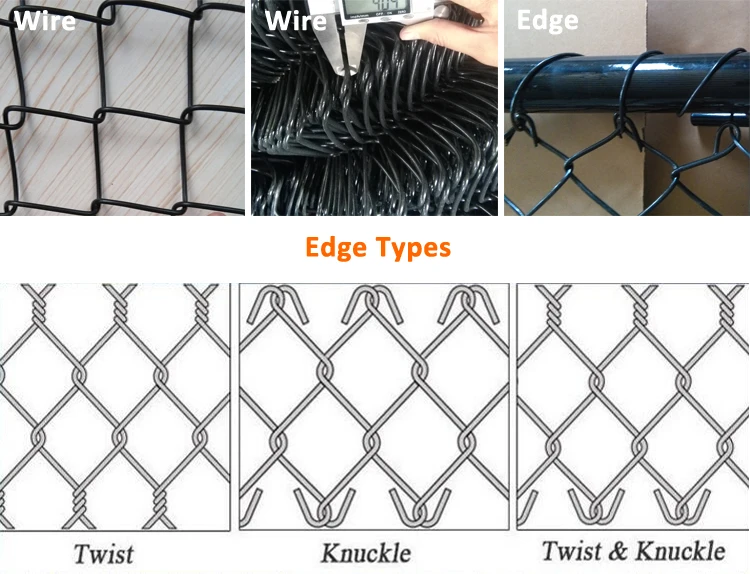 Hot Dipped Galvanized Chain Link Fence Gates 36 Inch Chain Link Diamond ...