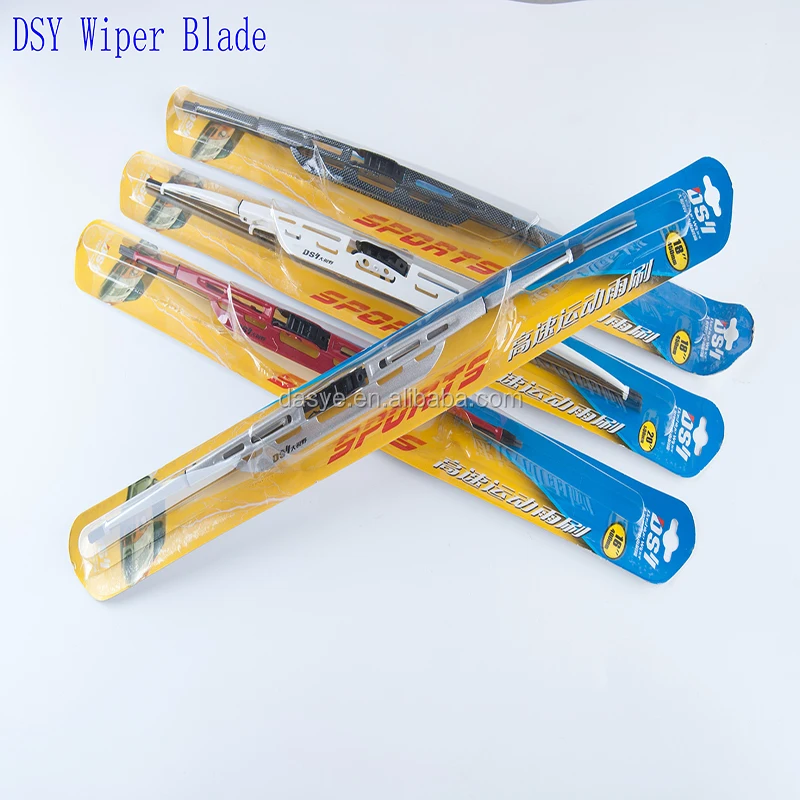 All Season Chromed Universal Frame Colored Windshield  Wiper Blade