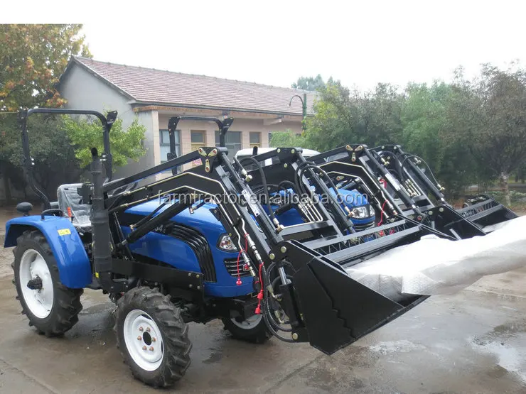 High Quality HX254 25 HP 4WD Farm Tractor With Front End Loader and Backhoe