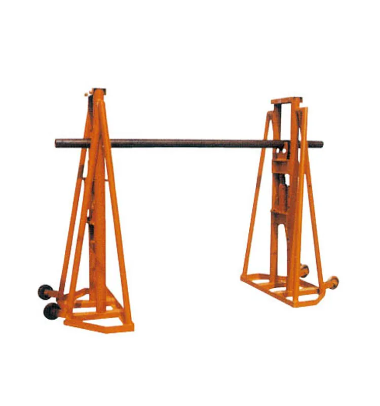 Screw mechanical cable reel stand