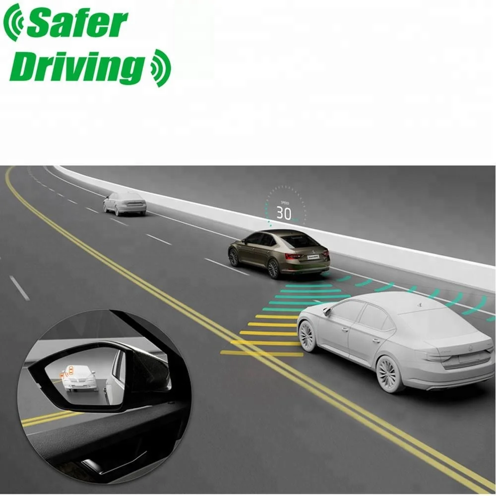 Car Blind Spot Detection System BSM/BLIS/BSD/BSA/RCTA/ADAS 24GHz Blind Spot Monitoring System Rear Cross Traffic Alert XY-BS02