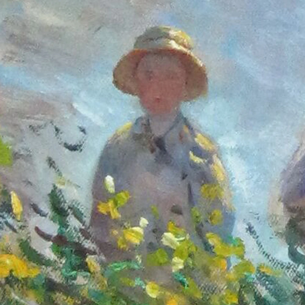 Hand Made Claude Monet Classical Reproductions Beautiful Scenery Paintings Art on Canvas
