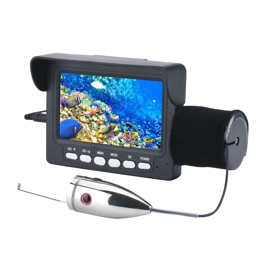 15m Professional Fish Finder Underwater Fishing Video Camera Monitor 