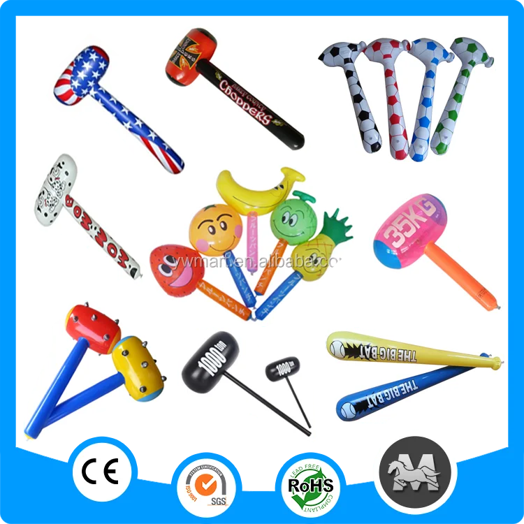 Toyvian – Marteau Gonflable Géant 1000 Tonnes – PVC, 69 X 34 X 10 Cm – Piscine, Jeux Extérieurs, Déco Chambre – Noir